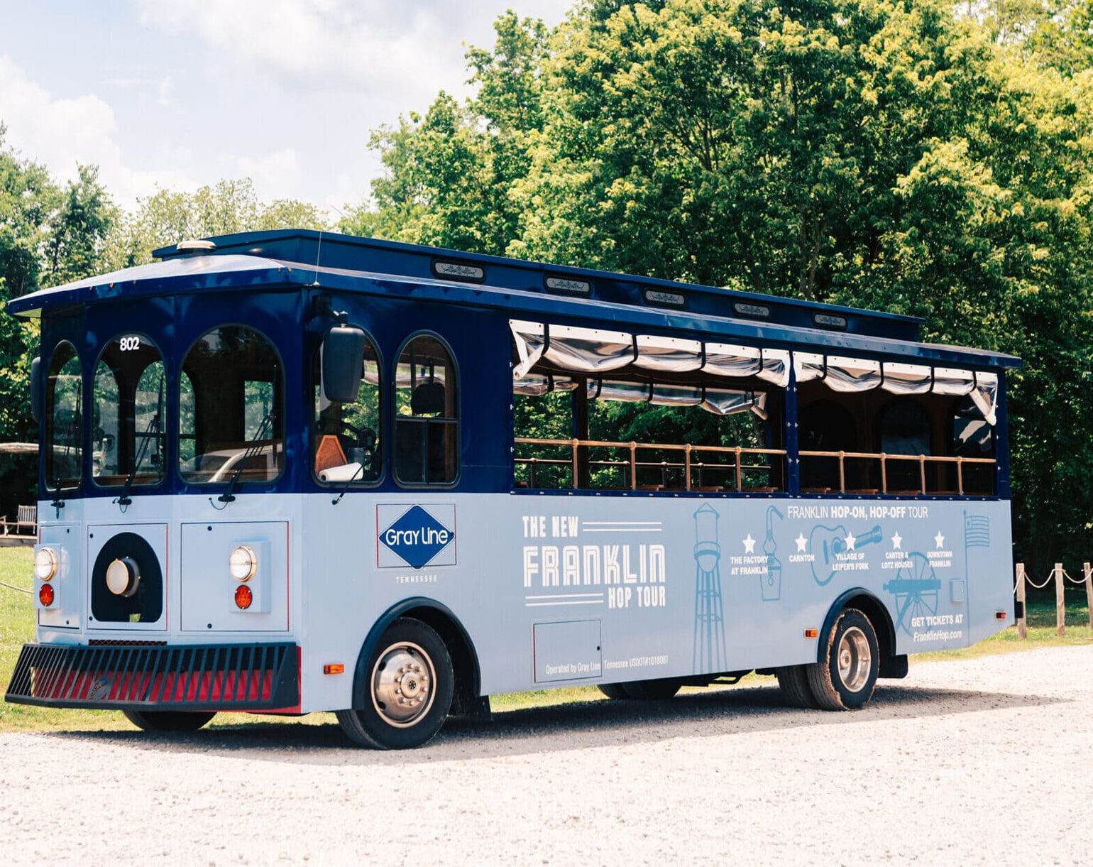 The Franklin Hop Trolley Tour